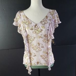 NWT $88 Kenneth Cole 100% silk